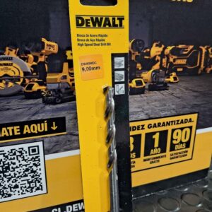 Broca de Acero Rápido DEWALT DWA0900C (9 mm)