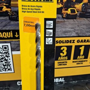 Broca de Acero Rápido Multisuperficie DEWALT DWA0700C (7 mm)