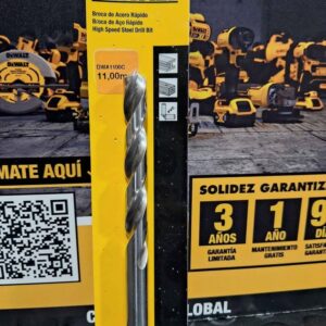 Broca de Acero Rápido Multisuperficie DEWALT DWA1100C (11 mm)